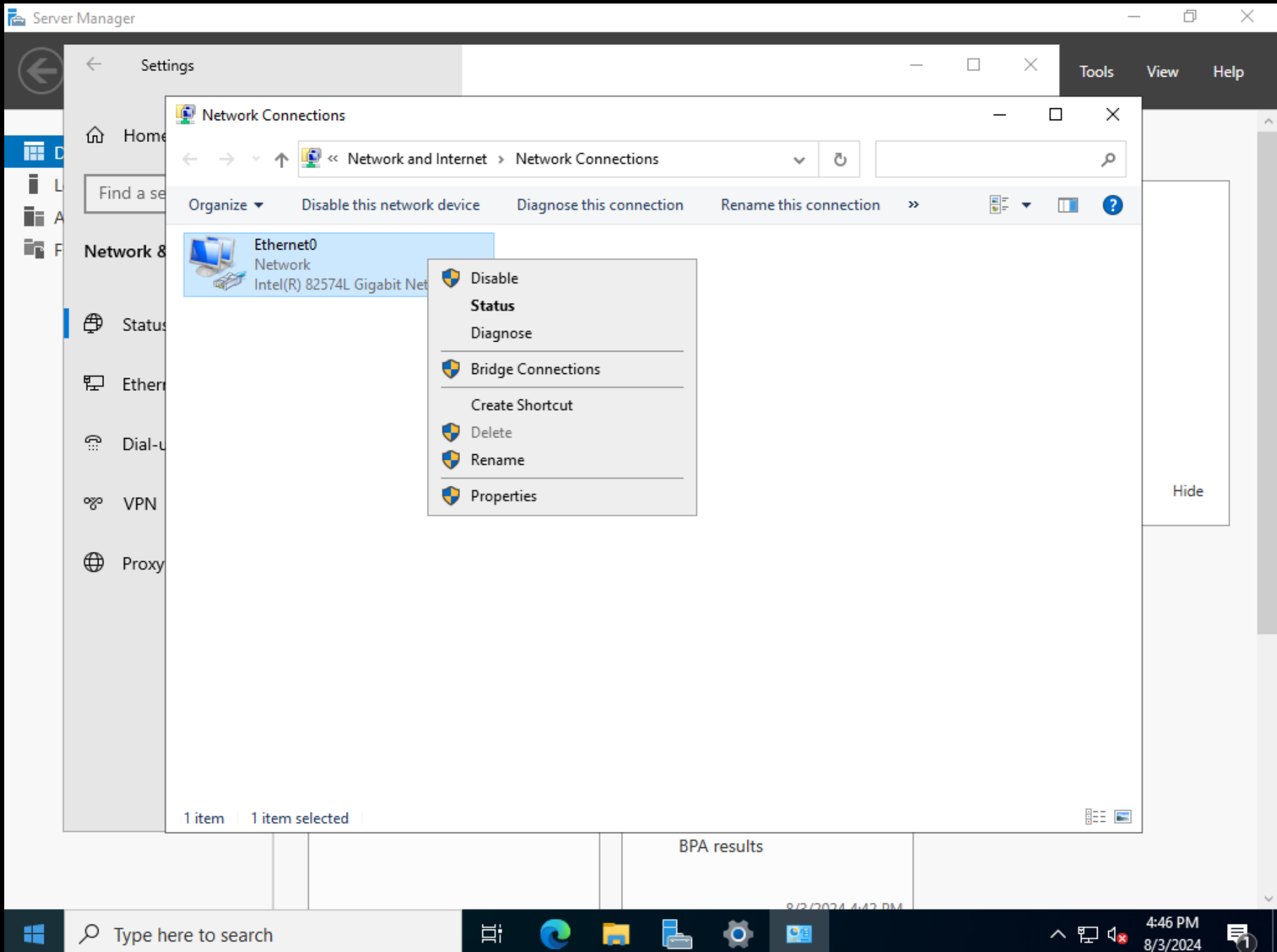 Configuring the IP Address